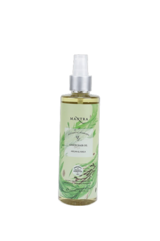 Mantra Herbal Onion Hair Oil Argan & Amla - buy-in-usa-australia-canada