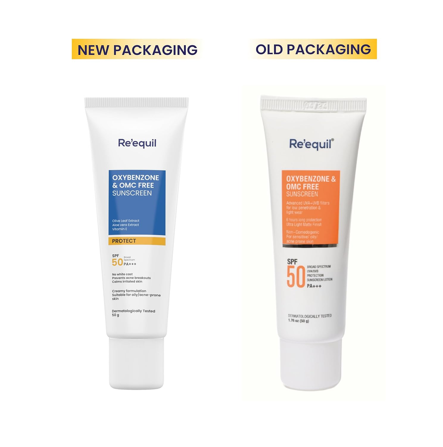 Re'equil Oxybenzone And OMC Free Sunscreen