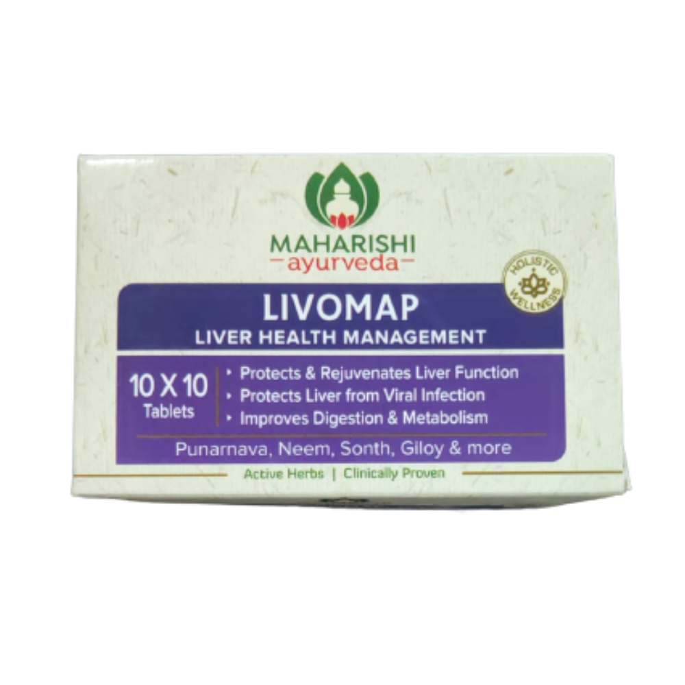 Maharishi Ayurveda Livomap Hepato- Protective Tablets