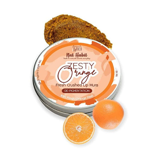Nat Habit Zesty Orange Fresh Crushed Lip Mura - BUDNE