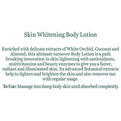 Biotique Advanced Ayurveda Bio White Orchid Skin Whitening Body Lotion