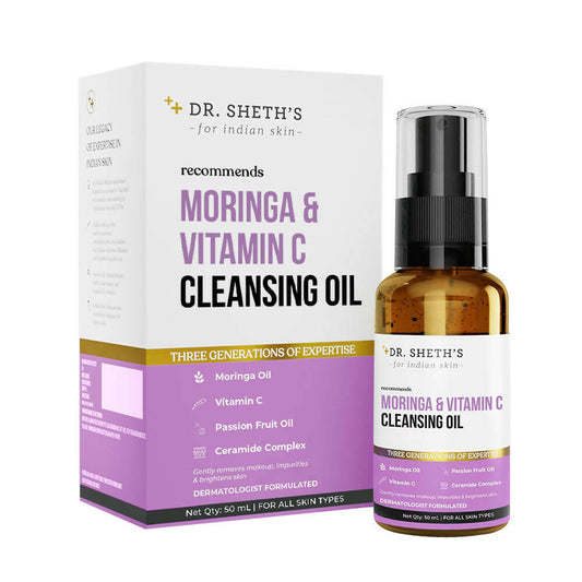 Dr. Sheth's Moringa & Vitamin C Cleansing Oil - BUDNEN
