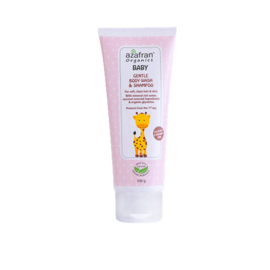 Azafran Organics Baby Gentle Body wash and Shampoo -  USA, Australia, Canada 