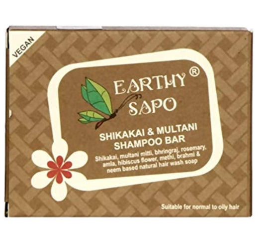 Earthy Sapo Shikakai & Multani Shampoo Bar - buy in usa, canada, australia 