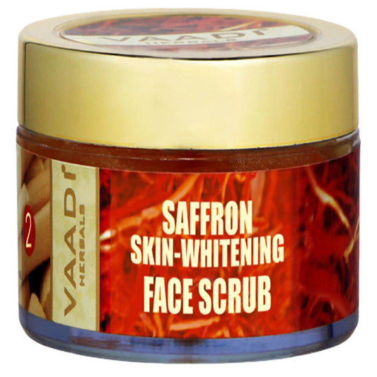 Vaadi Herbals Saffron Skin Whitening Face Scrub - BUDEN