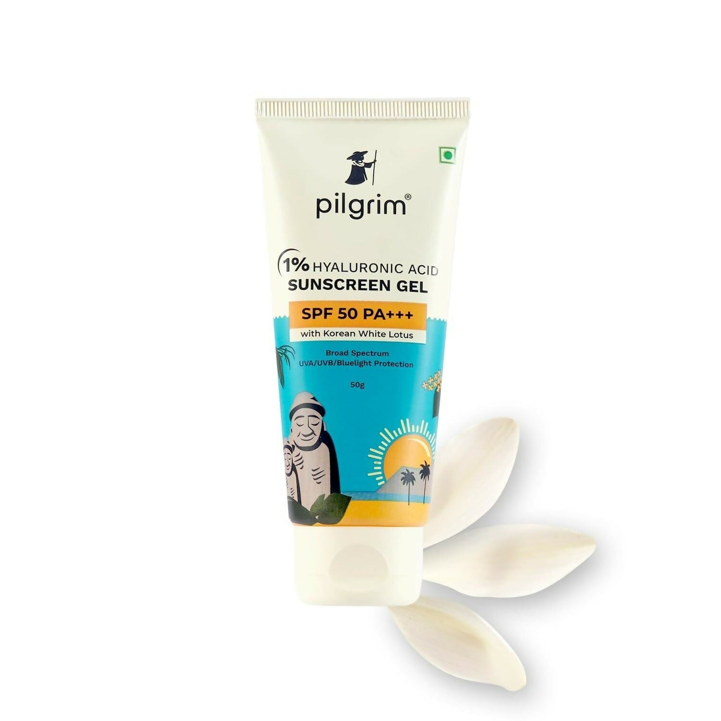 Pilgrim 1% Hyaluronic Acid Sunscreen Gel SPF 50 PA+++