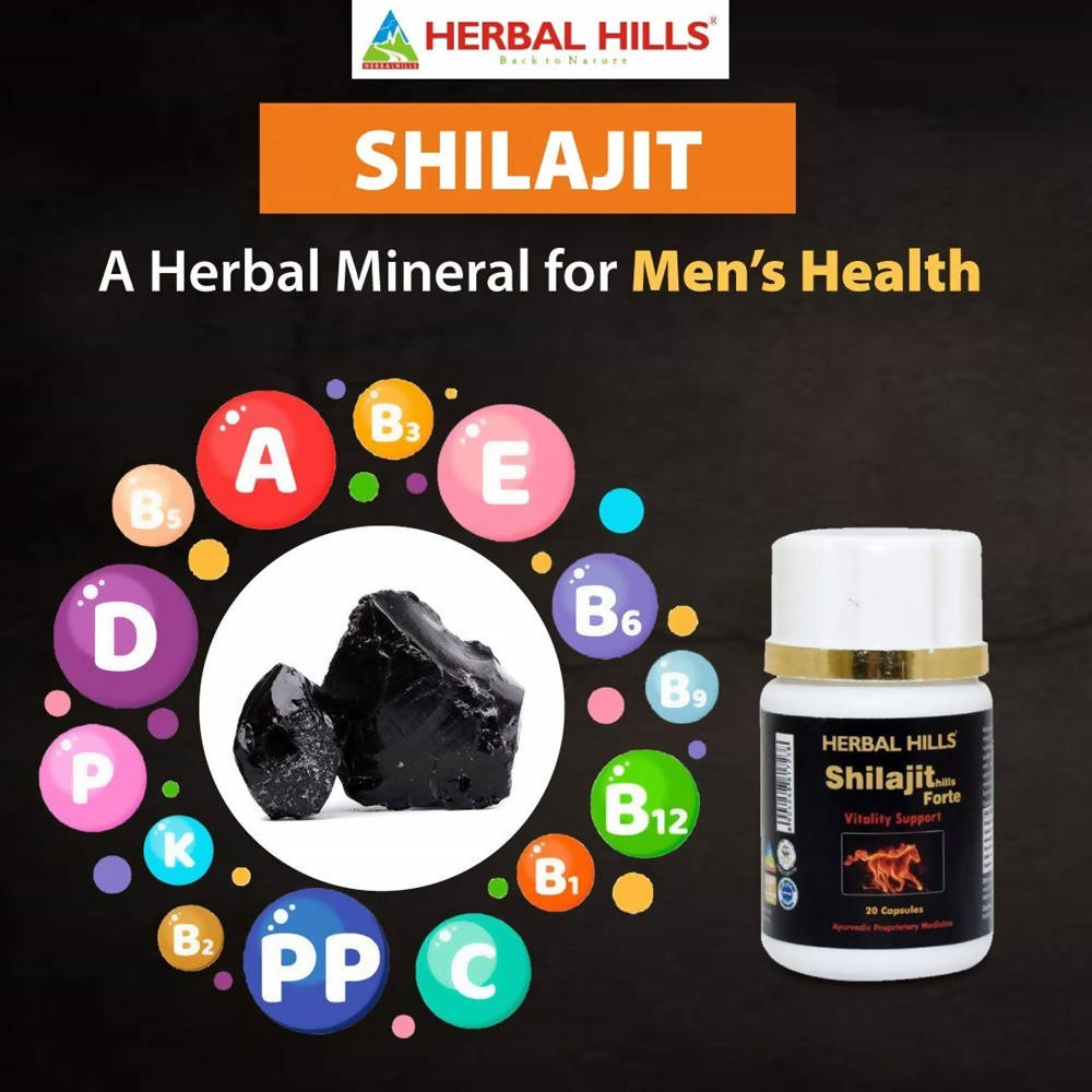 Herbal Hills Sjills Forte Vitality Support Capsules