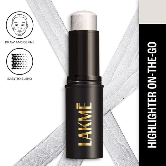 Lakme Facelift MultiSlayer Highlighter Stick - Silver Shimmer Bomb