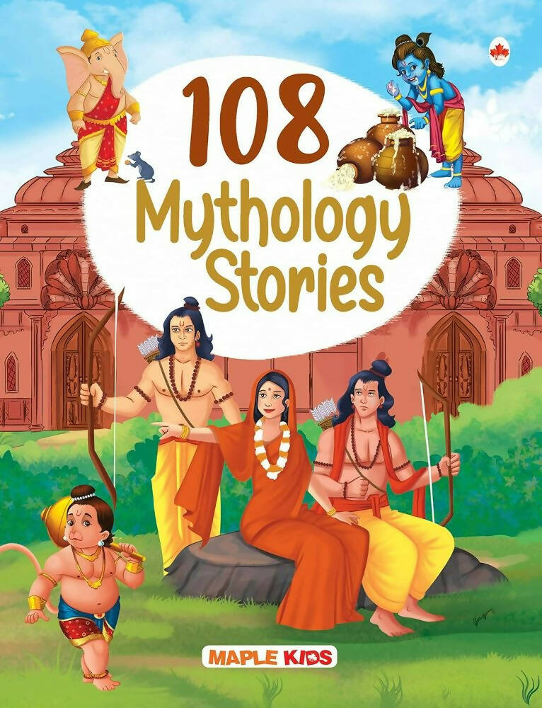 108 Indian Mythology Stories (Illustrated) - Story Book For Kids