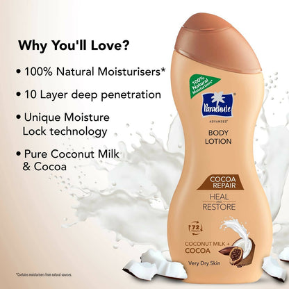 Parachute Advansed Cocoa Repair Body Lotion