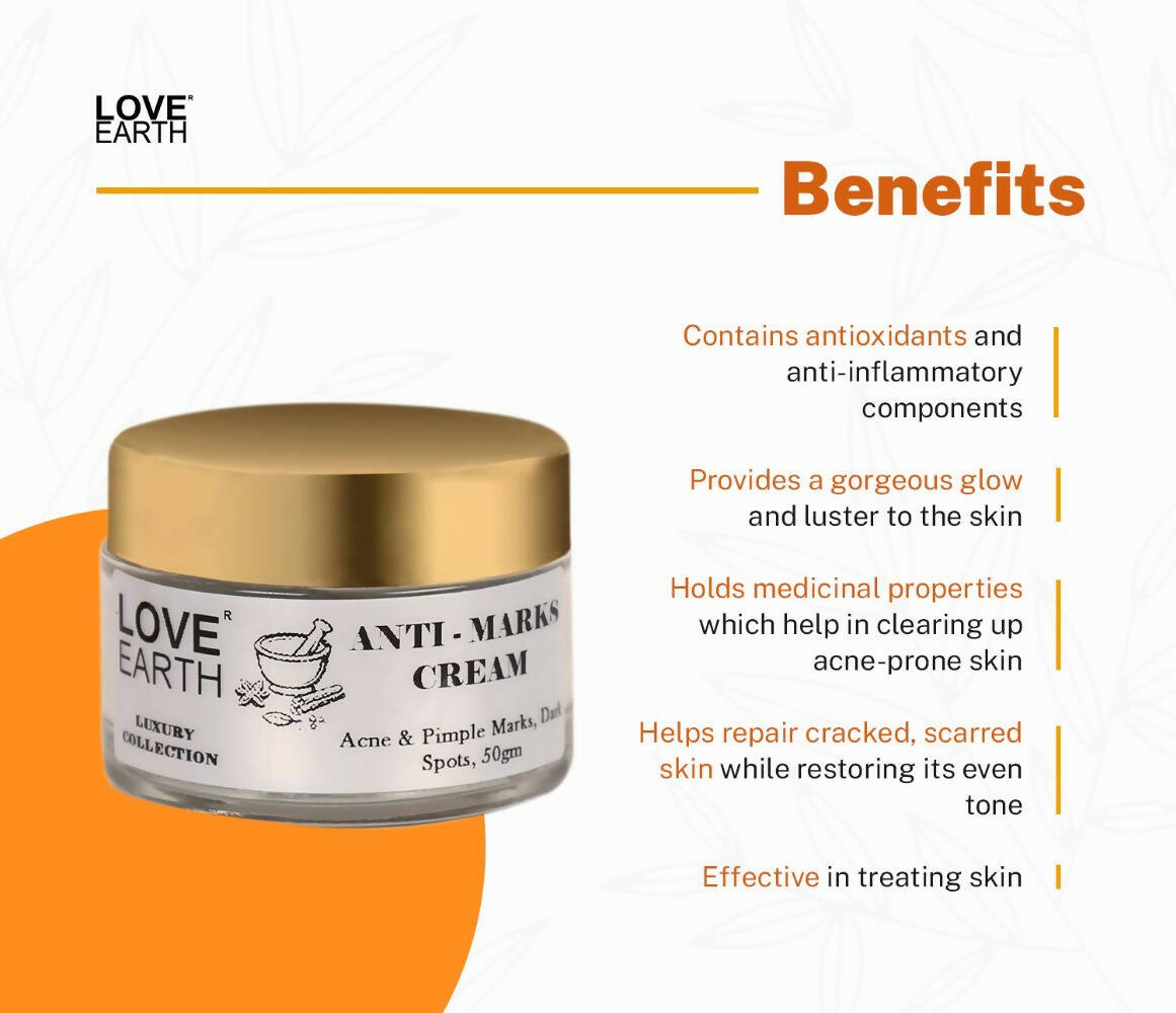 Love Earth Anti ????Marks Cream