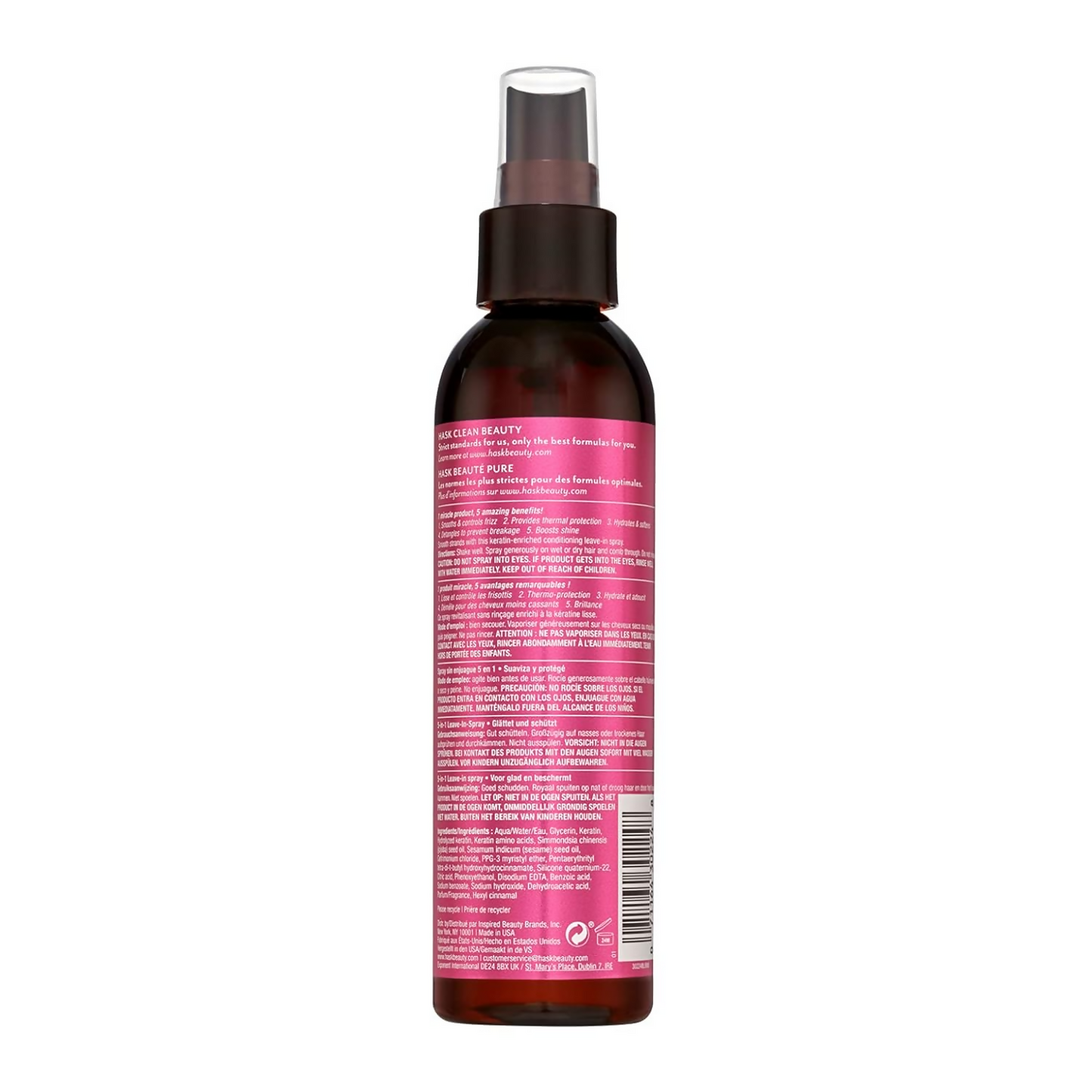 HASK Keratin Smooth 5-In-1 Leave In Spray