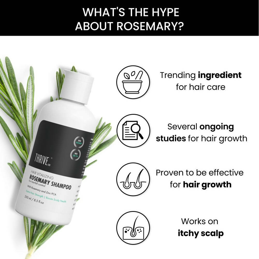 ThriveCo Hair Vitalizing Rosemary Shampoo