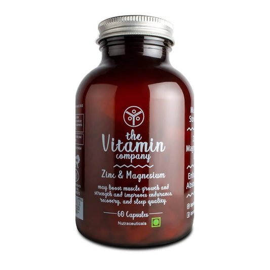 The Vitamin Company Zinc & Magnesium (With Vitamin B6) Capsules - BUDEN