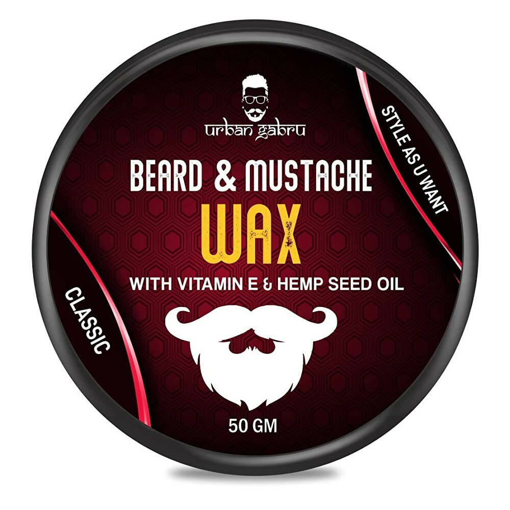Urbangabru Beard & Mustache Wax for Strong Hold - BUDNEN