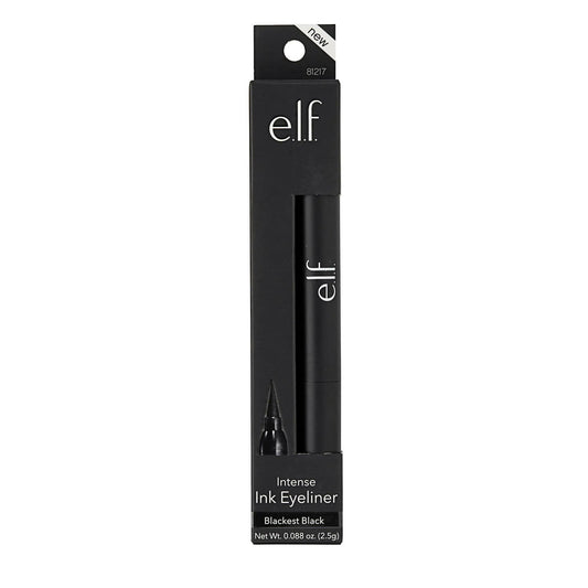 e.l.f. Cosmetics Intense Ink Eyeliner - Blackest Black - BUDNE