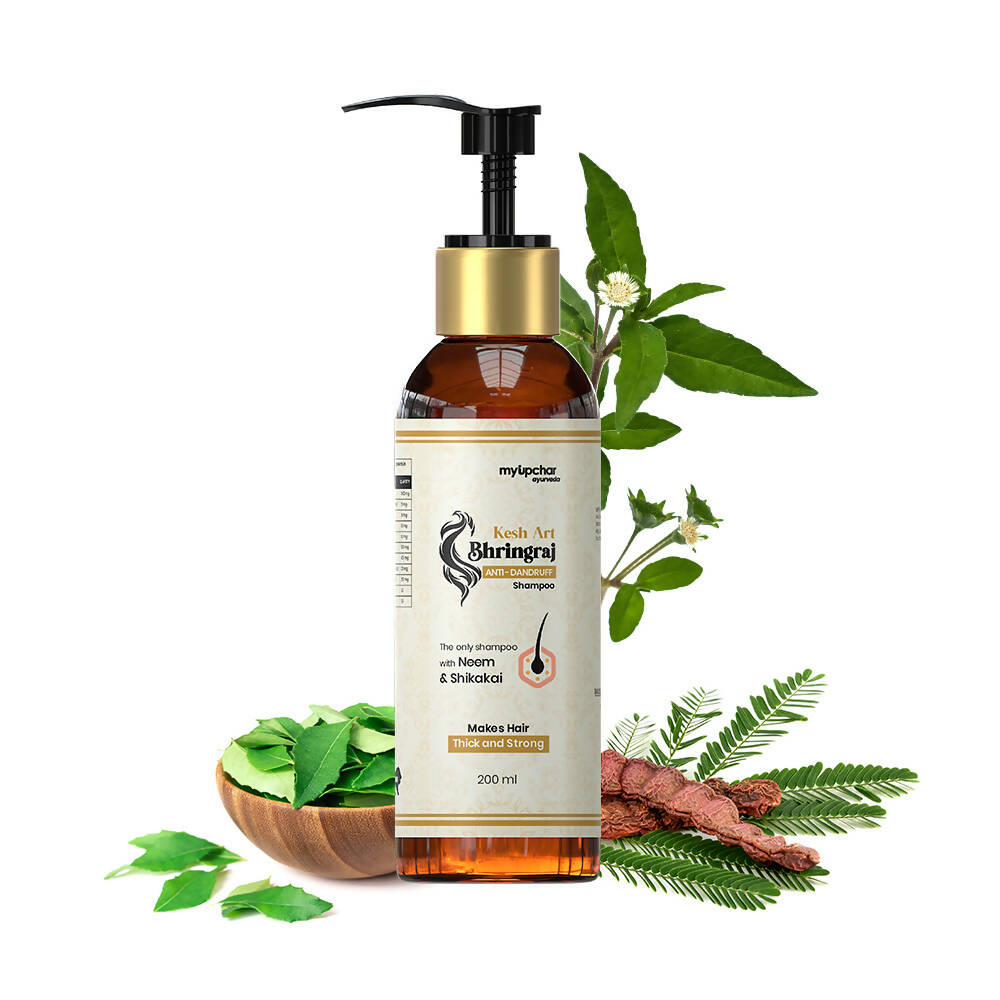 myUpchar Ayurveda KeshArt Bhringraj Anti-Dandruff Shampoo - buy-in-usa-australia-canada