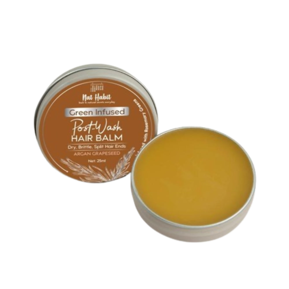 Nat Habit Argan Grapeseed Post-Wash Hair Balm - BUDNE