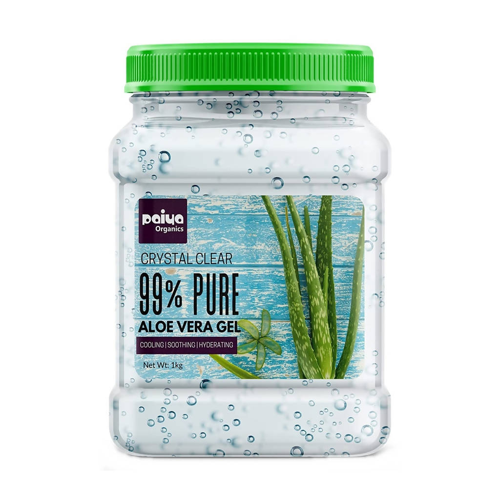 Paiya Organics 99% Crystal Clear Aloe Vera Gel