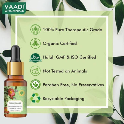 Vaadi Herbals Chamomile Oil Therapeutic Grade