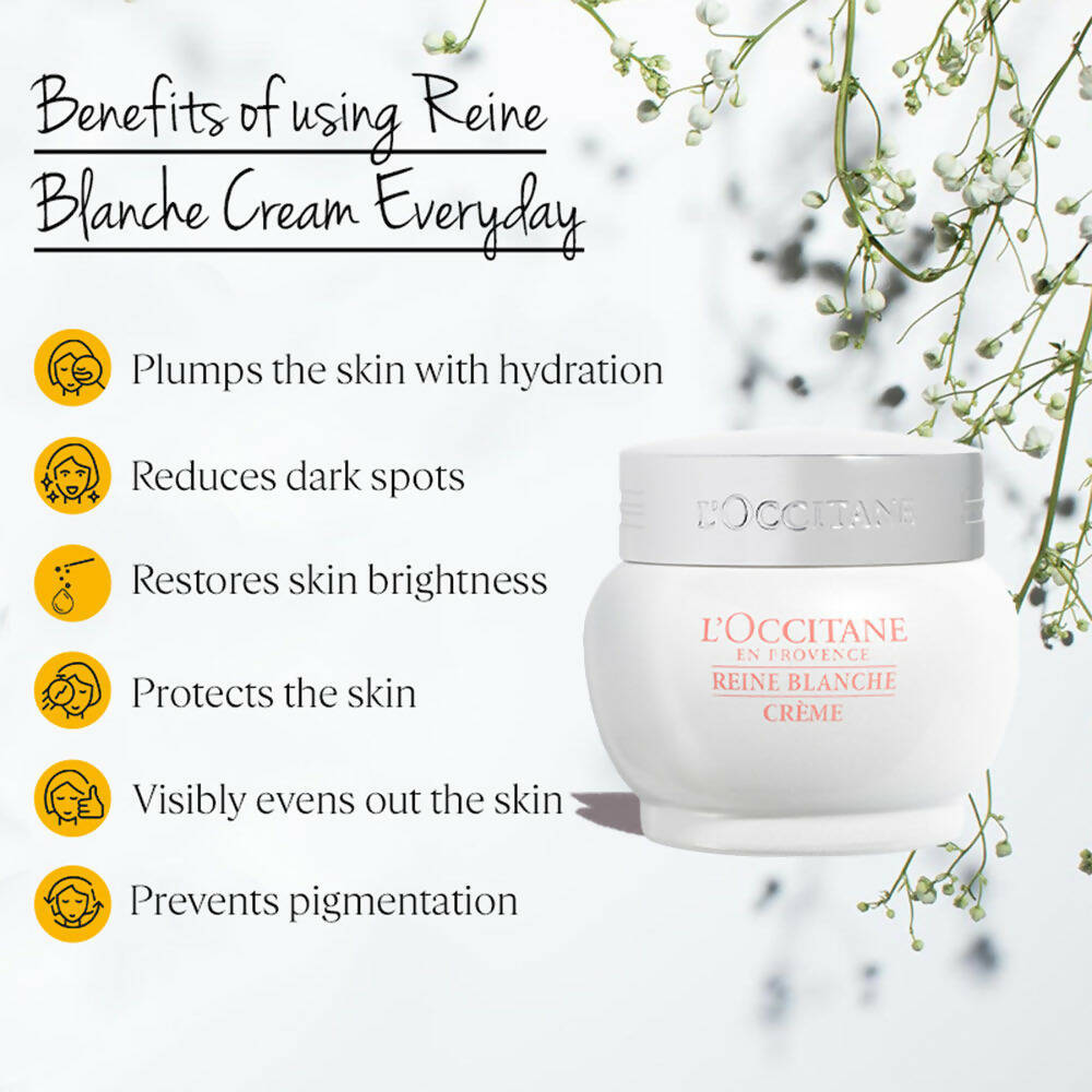 L'Occitane Reine Blanche Bright Revealing Face Cream