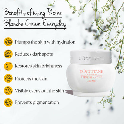 L'Occitane Reine Blanche Bright Revealing Face Cream