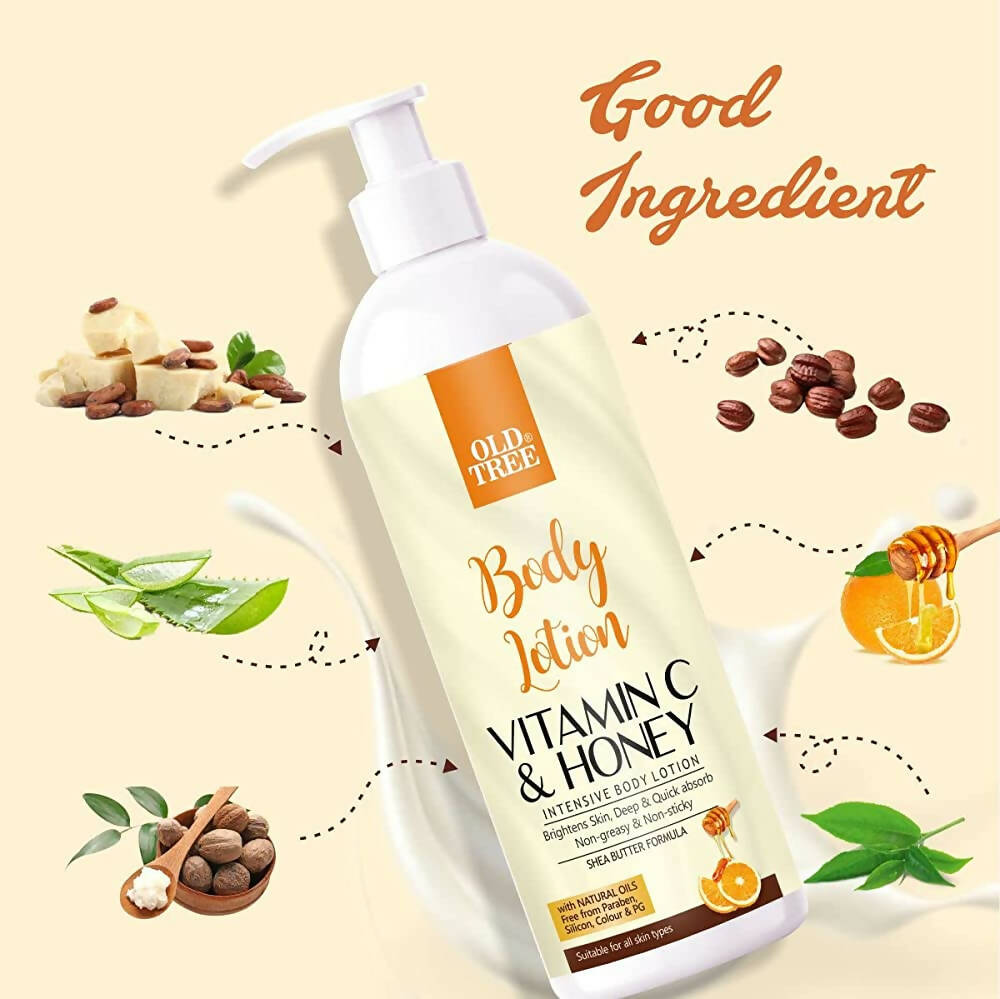 Old Tree Vitamin C & Honey Intensive Body Lotion