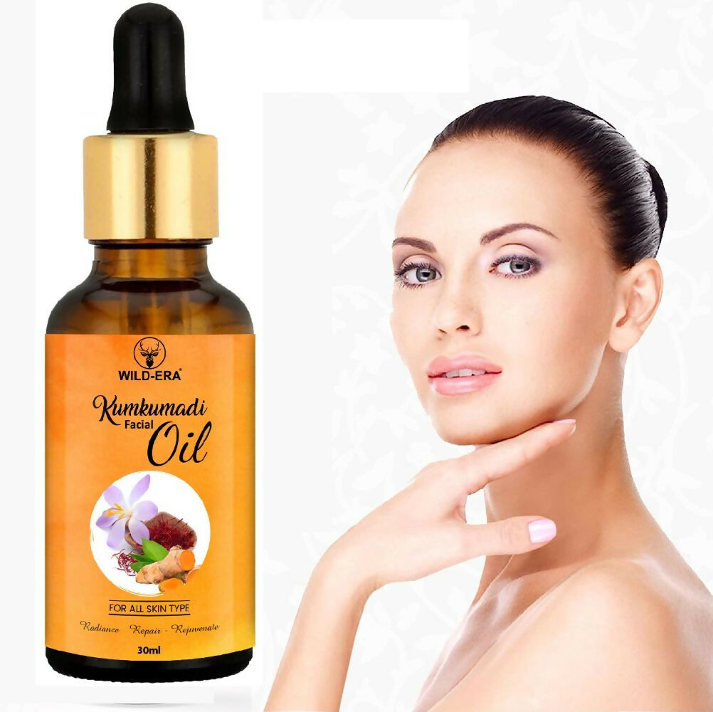 Wildera Kumkumadi Facial Oil For Glowing, Skin Nourishment