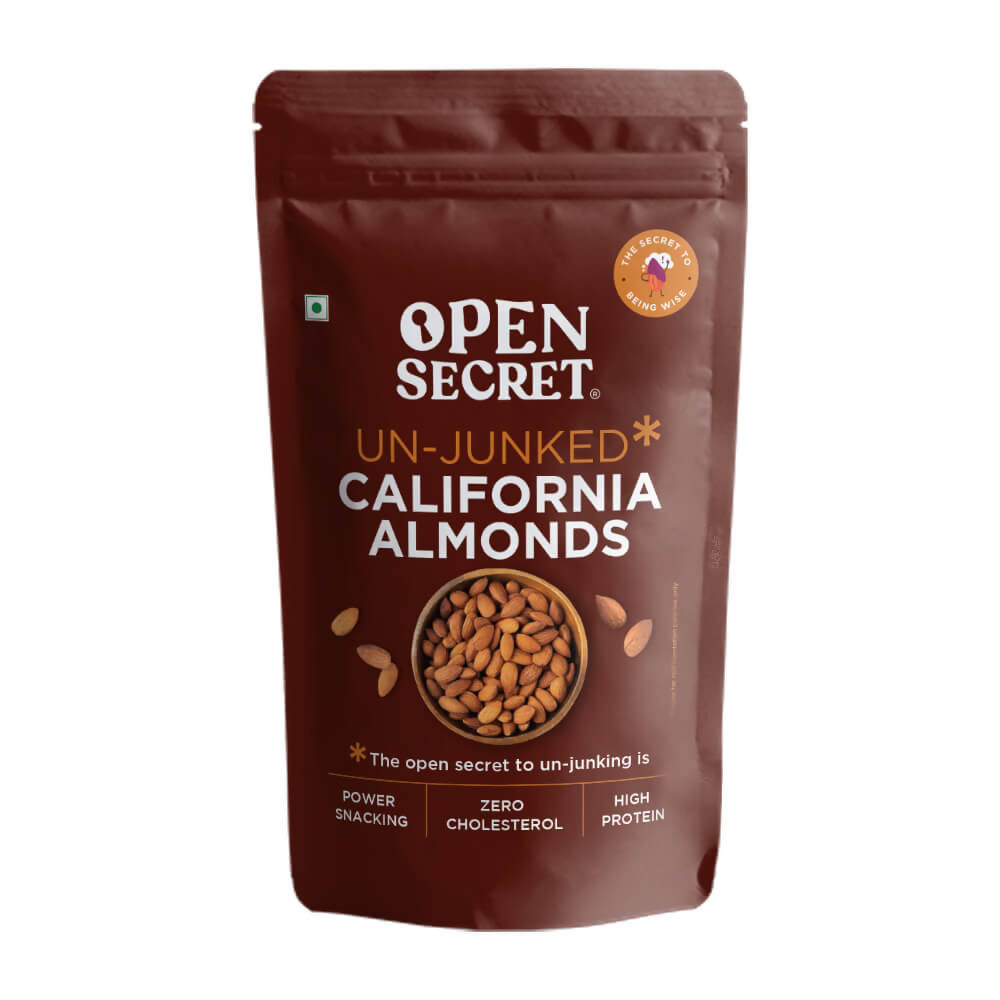 Open Secret Un-Junked California Almonds - BUDNE