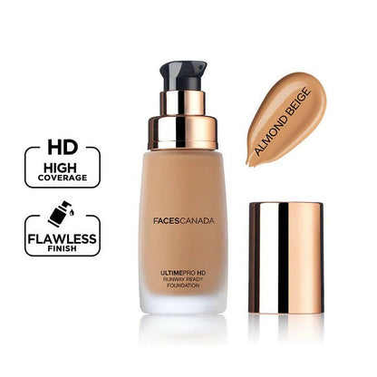 Faces Canada Ultime Pro HD Runway Ready Foundation-Almond Beige 06