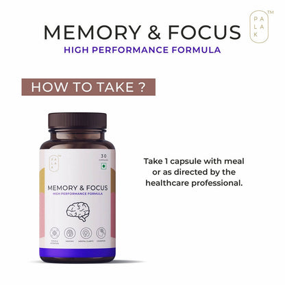 Miduty by Palak Notes Memory & Focus Capsules