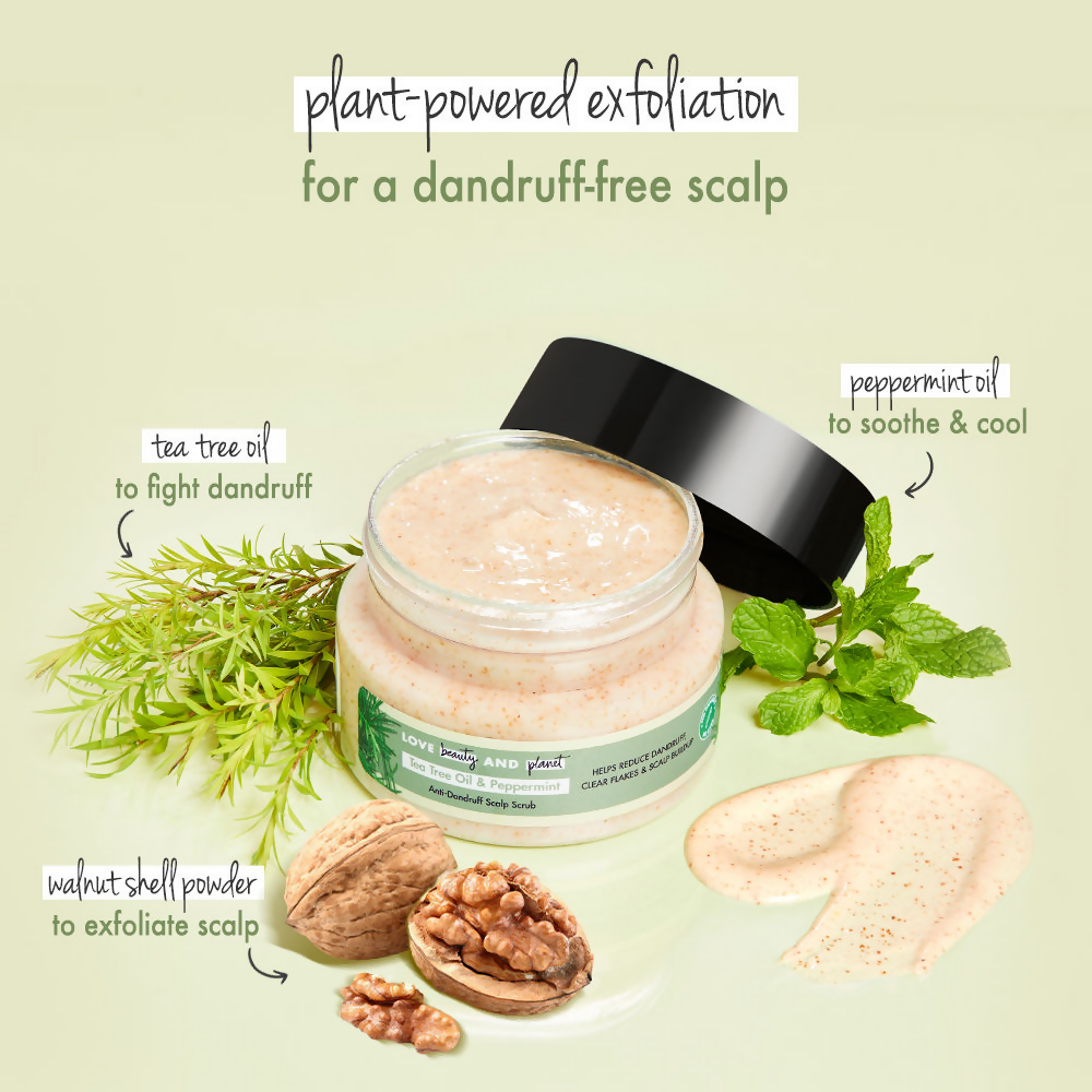 Love Beauty And Planet Tea Tree Oil & Peppermint Scalp Scrub