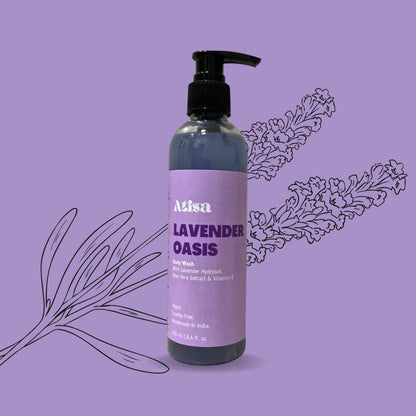 Atisa Lavender Oasis Body Wash