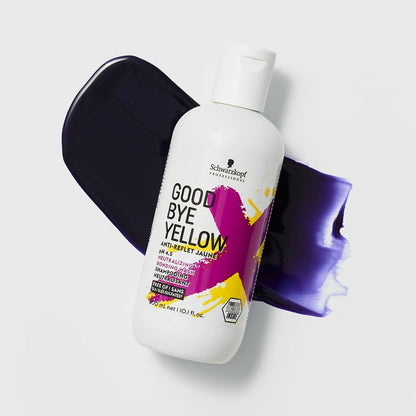 Schwarzkopf Professional Goodbye Yellow Neutralising & Anti-Yellow Sulfate Free Purple Shampoo