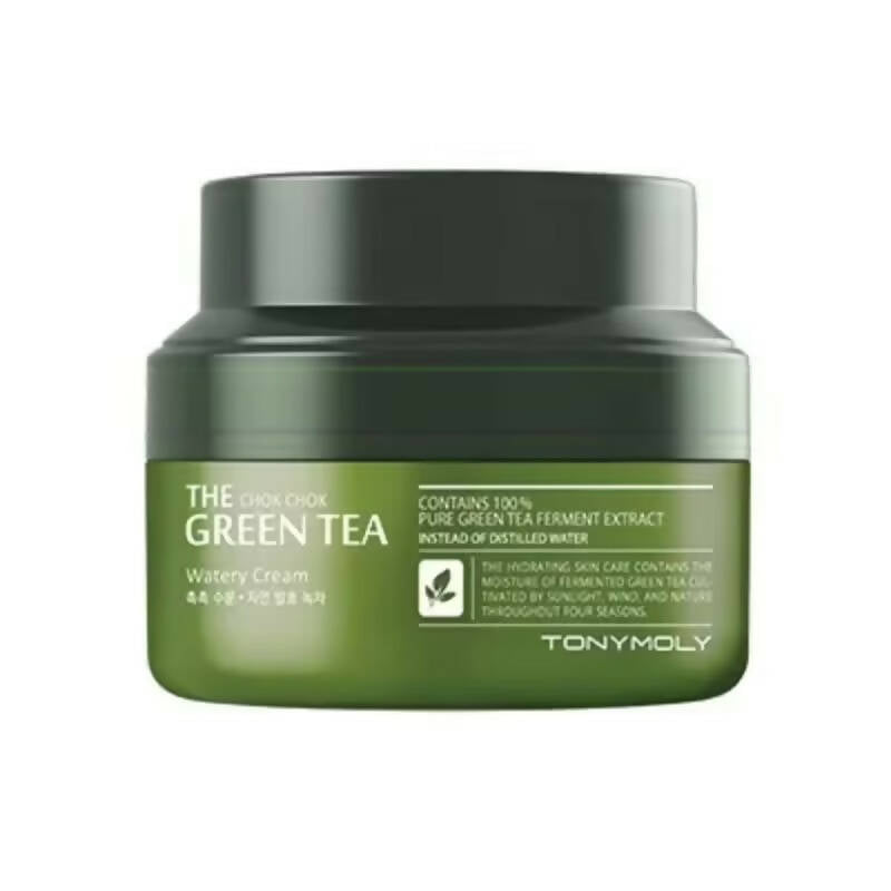 Tonymoly Chok Chok Green Tea Watery Moisture Cream - usa canada australia