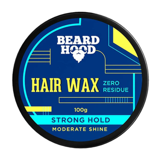 Beardhood Zero Residue Strong Hold Hair Wax - BUDNE