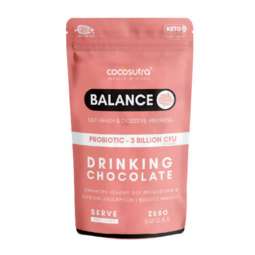 Cocosutra Lite - Balance- Sugar Free Drinking Chocolate Mix - BUDNE