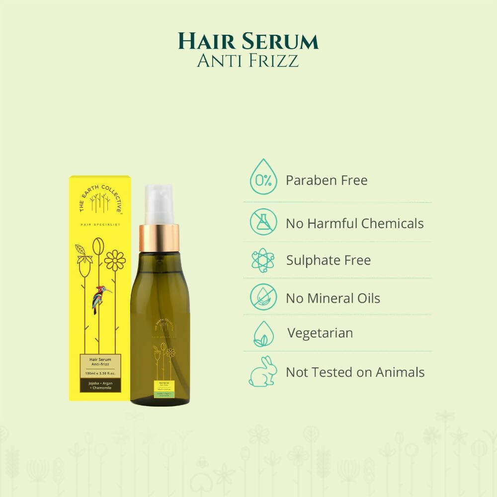 The Earth Collective Hair Serum - Anti-frizz