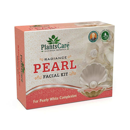 Plants Care Radiance Pearl Facial Kit 425g - BUDNEN