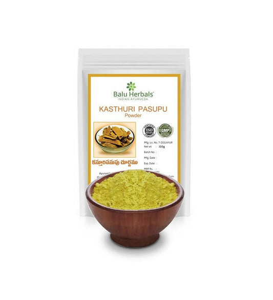 Balu Herbals Wild Turmeric (Kasthuri Pasupu) Powder - buy in USA, Australia, Canada