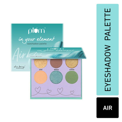 Plum In Your Element Eyeshadow Palette Easy to Blend 6-in-1 Palette 04 Air