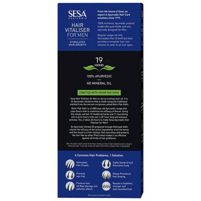 Sesa Ayurvedic Hair Vitaliser for Men