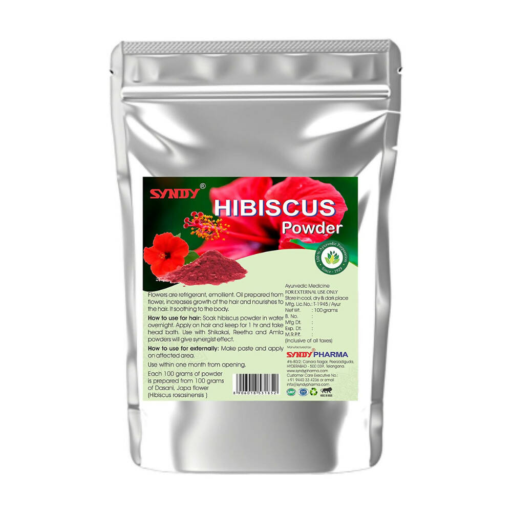 Syndy Pharma Hibiscus Powder for Hair -  buy in usa 