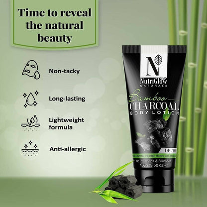 NutriGlow Natural????s Bamboo Charcoal Body Lotion