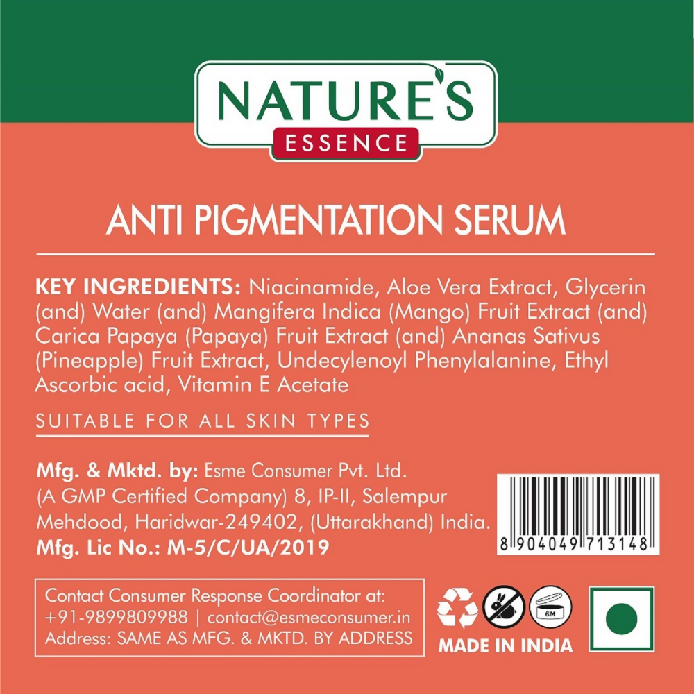 Nature's Essence Anti Pigmentation Serum with 10% Niacinamide