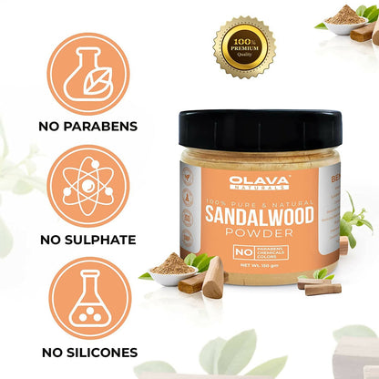 Olava Naturals Sandalwood Powder