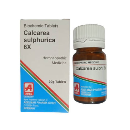 Adel Homeopathy Calcarea Sulphuricum Biochemic Tablets