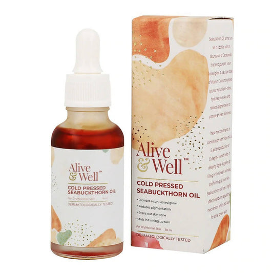 Alive & Well Cold Pressed Seabuckthorn Face Oil - BUDNEN