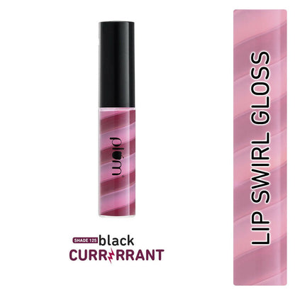 Plum Soft Swirl Lip Gloss 3 Shades In 1 & 125 Black Currant