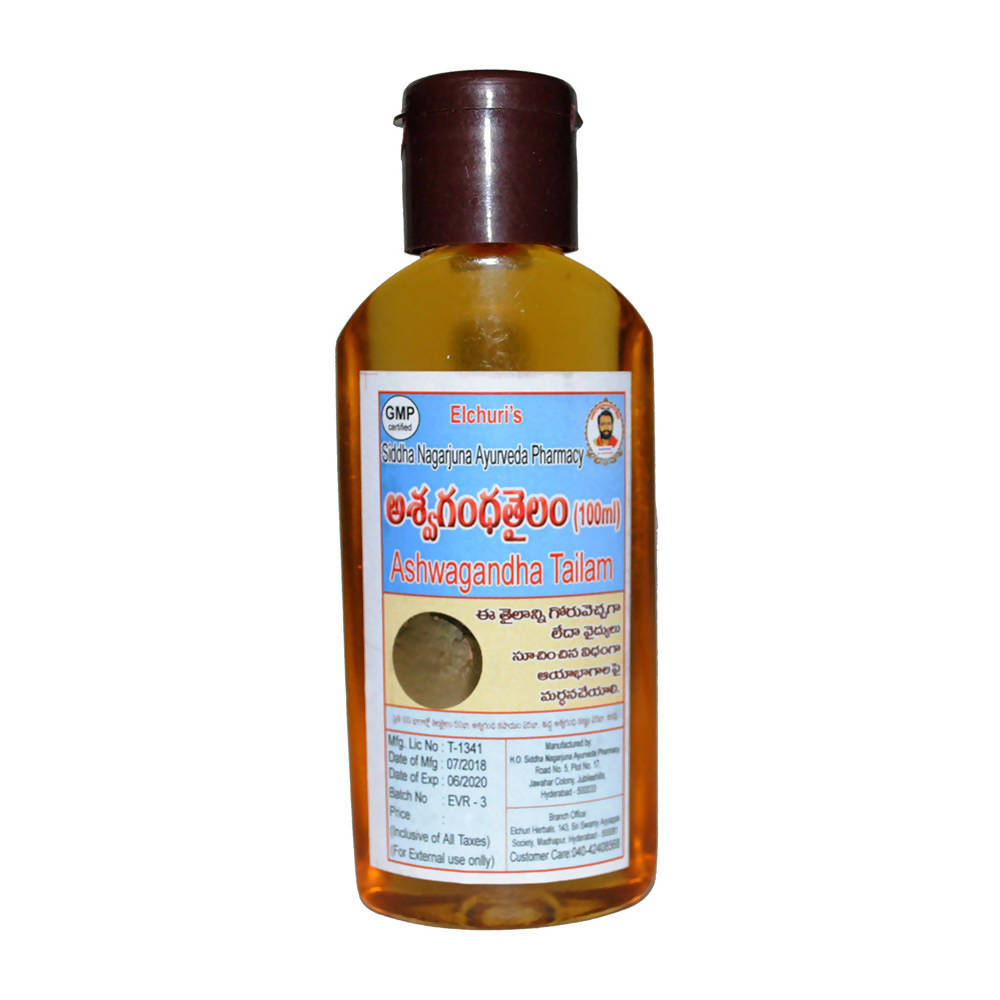 Siddha Nagarjuna Ayurveda Ashwagandha Tailam -  usa australia canada 